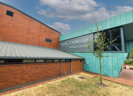 Image from Farnham Leisure Centre
