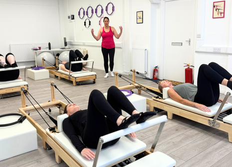 Photo of Warrior in Training Pilates Studio