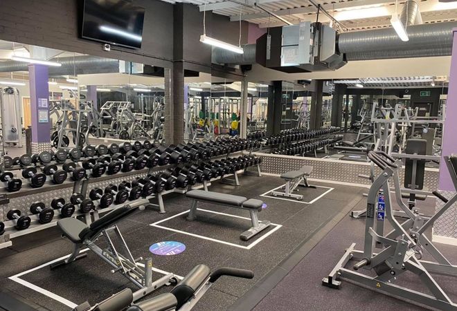 Anytime fitness gym equipment hot sale