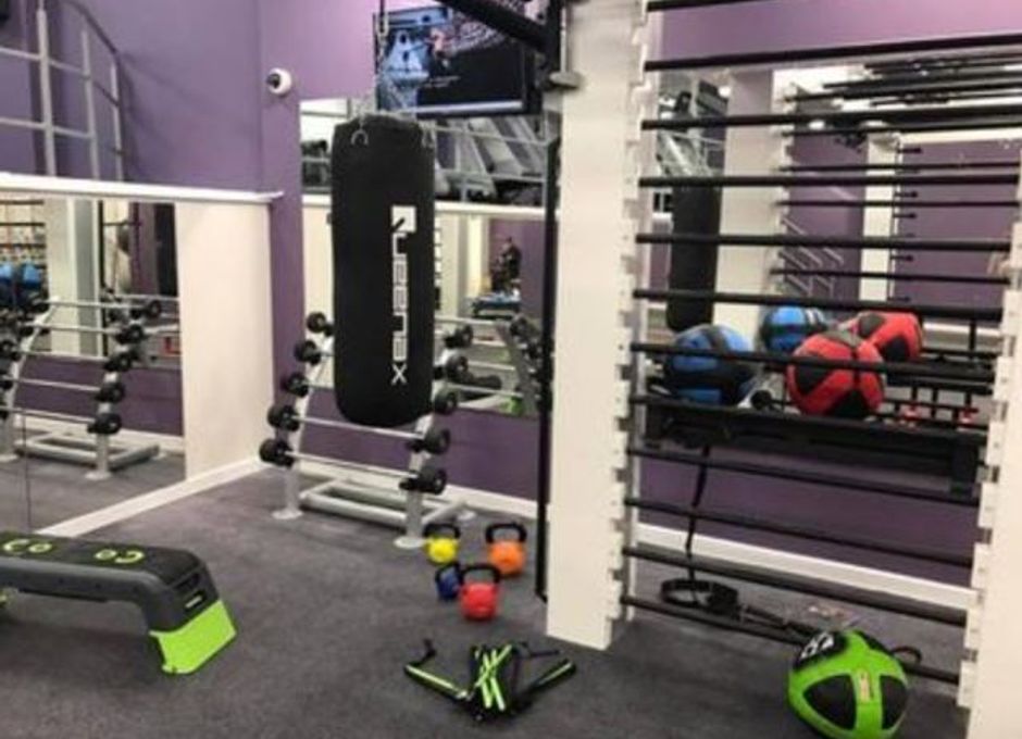anytime fitness gym lockers